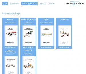 Produktkataloge Homepage Damar & Hagen